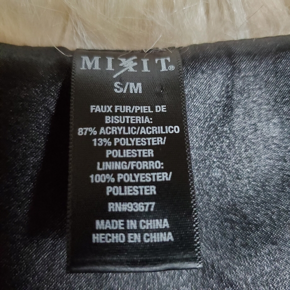 Mixit Faux Fur Lined Sleeveless Vest  Sz S… - Picture 6 of 8